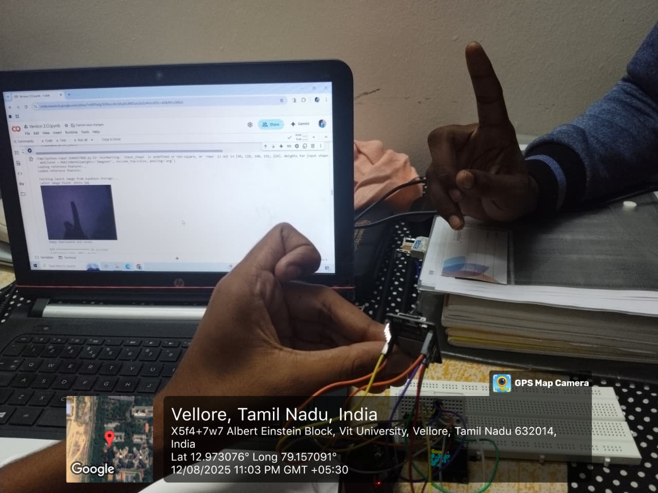 Sign Language Recognition System using ESP32-CAM and Cloud Integration - Image 2